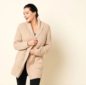 BANGER !!! BAREFOOT DREAMS CARDI BOUCLE KNIT